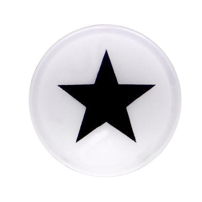 1/2 Morning Star Inlay Saddle Plug