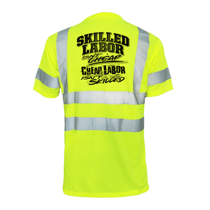 Skilled Labor - Reflective Safety T-Shirt