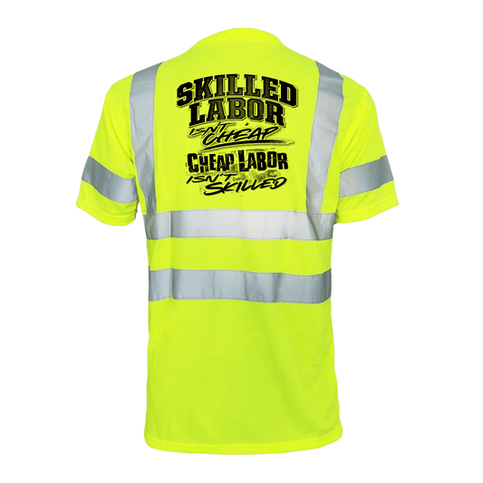 Skilled Labor - Reflective Safety T-Shirt