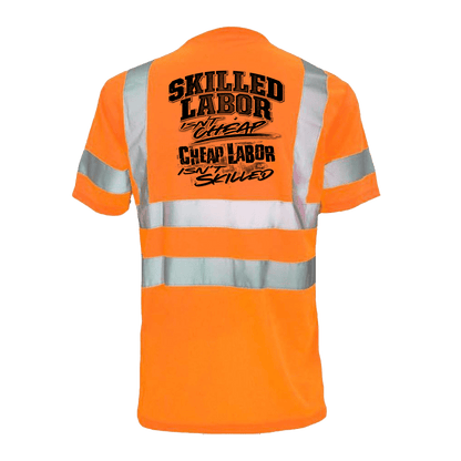 Skilled Labor - Reflective Safety T-Shirt
