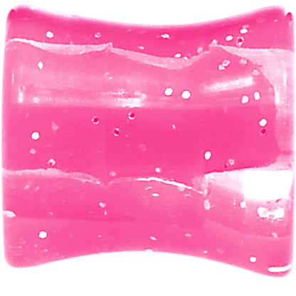 0G Pink Quotation Symbol Saddle Plug