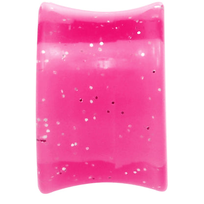 9/16 Pink Quotation Symbol Saddle Plug