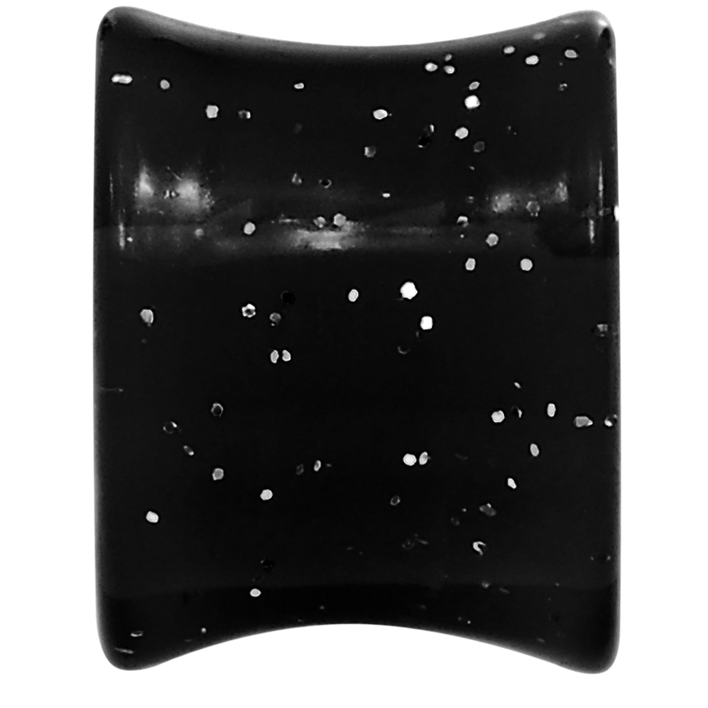 1/2 Black Quotation Symbol Saddle Plug