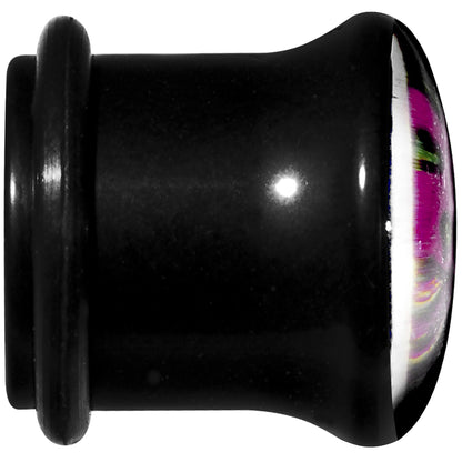 1/2 Acrylic Single Flare Heart Sprinkle Cupcake Plug