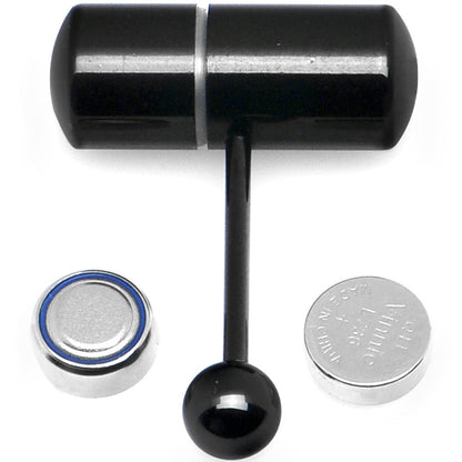 Black Titanium LIX Vibrator Tongue Ring