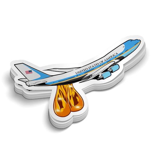 AF1 Brass Balls - Hard Hat Decal