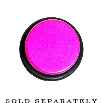 0G Acrylic Electric Rainbow Straight Taper