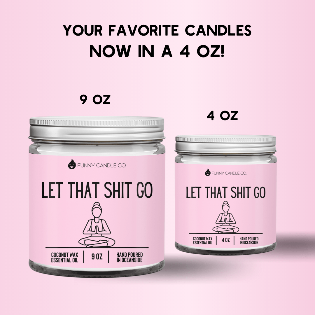 Let That Shit Go (pink) - Funny Candle - Jaico Online Shop
