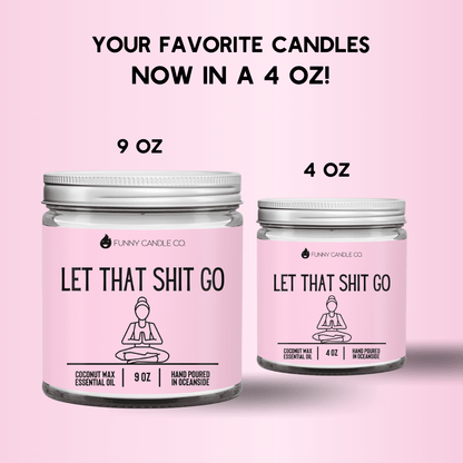 Let That Shit Go (pink) - Funny Candle - Jaico Online Shop