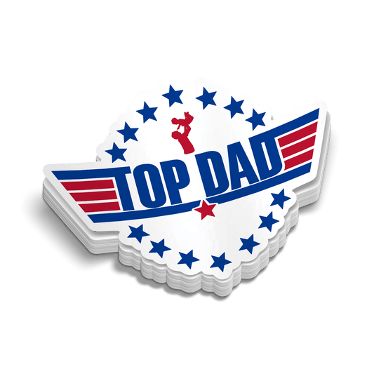 Top Dad - Hard Hat Decal