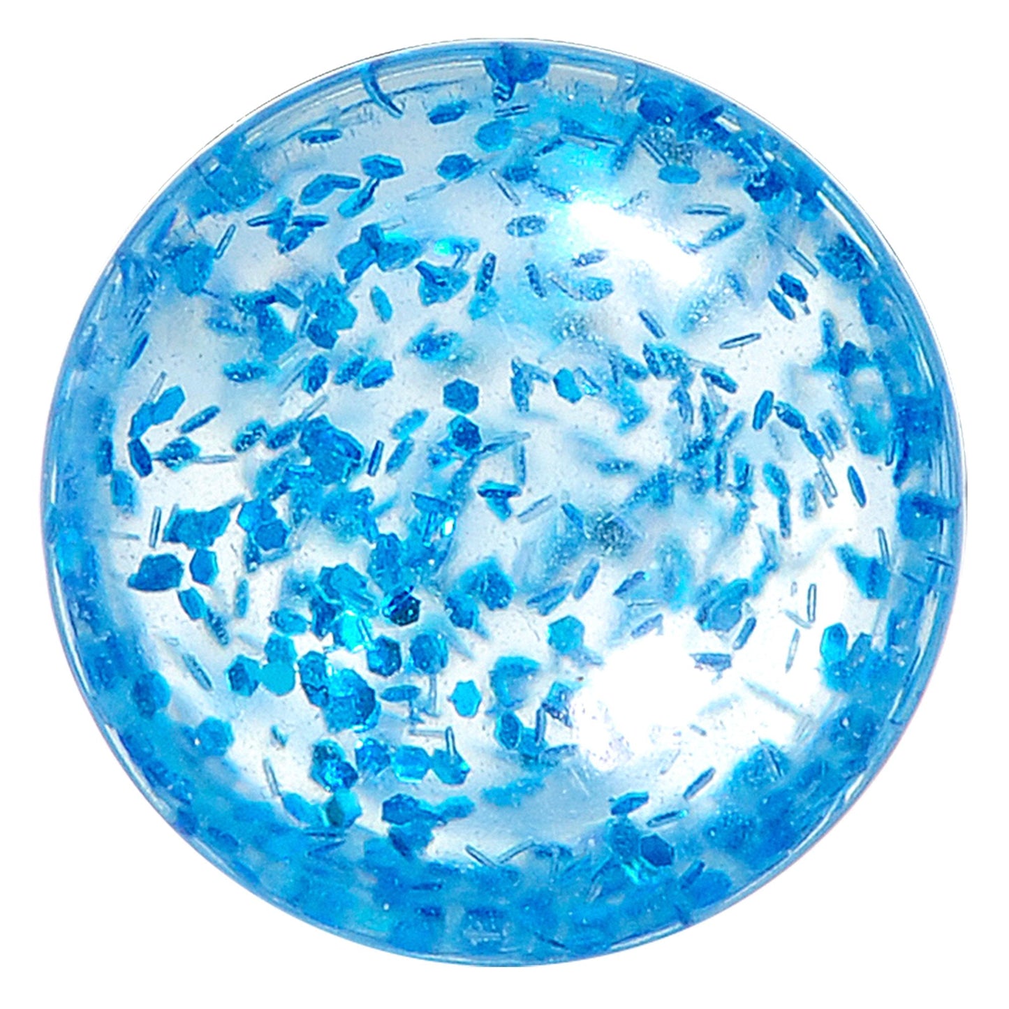6G Blue Acrylic Ultra Glitter Plug Set