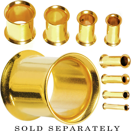 12G Gold Plated Double Flare Tunnel