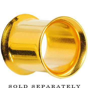 10G Gold Plated Double Flare Tunnel