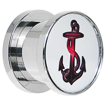 1/2 Stainless Steel Anchor Light Up Plug