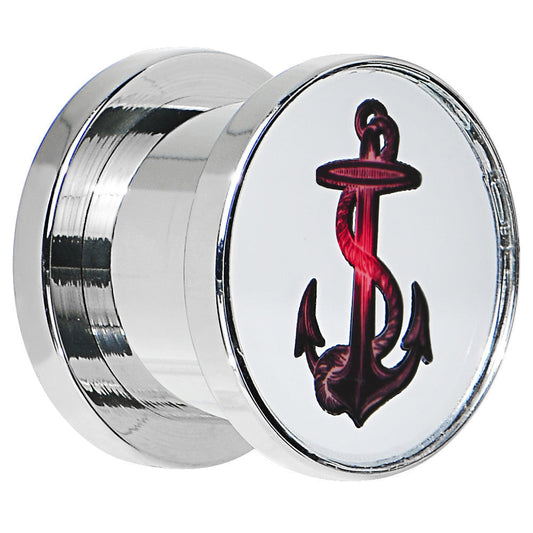 1/2 Stainless Steel Anchor Light Up Plug