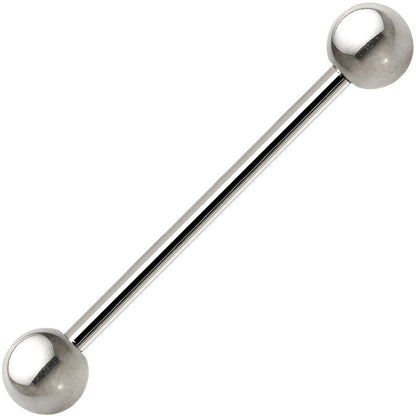 14G Grade 23 Solid Titanium Barbell 7/8 5mm
