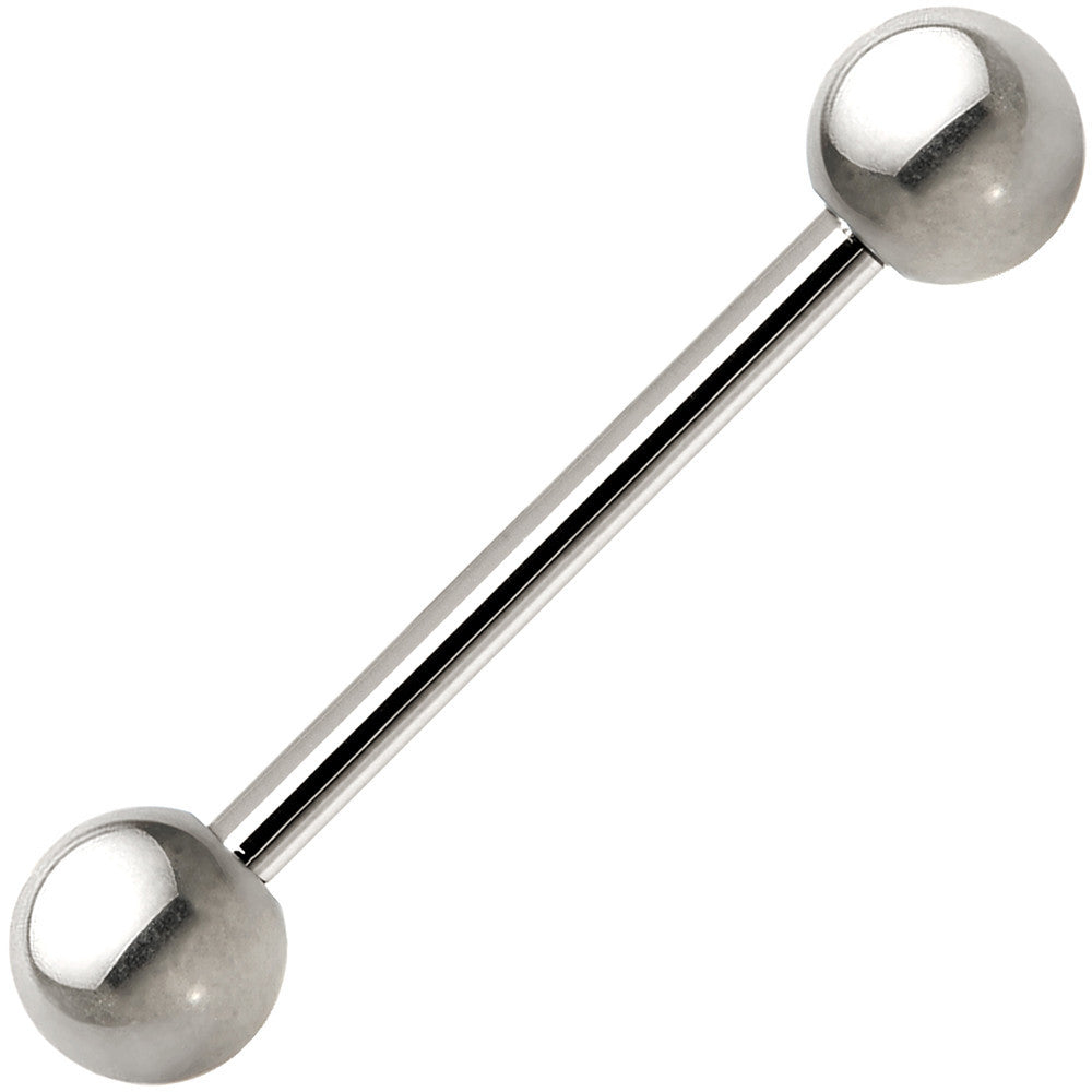14G Grade 23 Solid Titanium Barbell 5/8 5mm