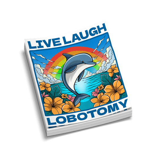 Lobotomy - Hard Hat Decal