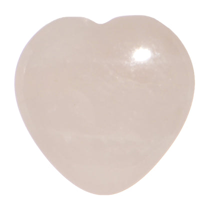 00G Natural Rose Flower Quartz Sweet Heart Stone Saddle Plug