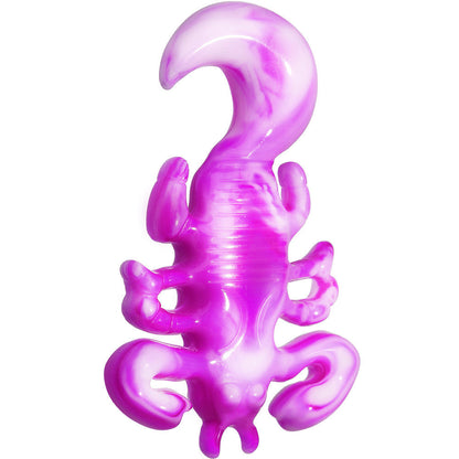 00G Pink White Acrylic Scorpion Hanger Plug