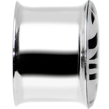 5/8 Stainless Steel Blue Tiger Print Solar Activated Saddle Plug