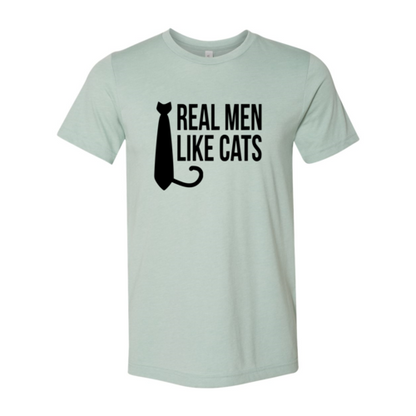 Real Men Like Cat T-Shirt