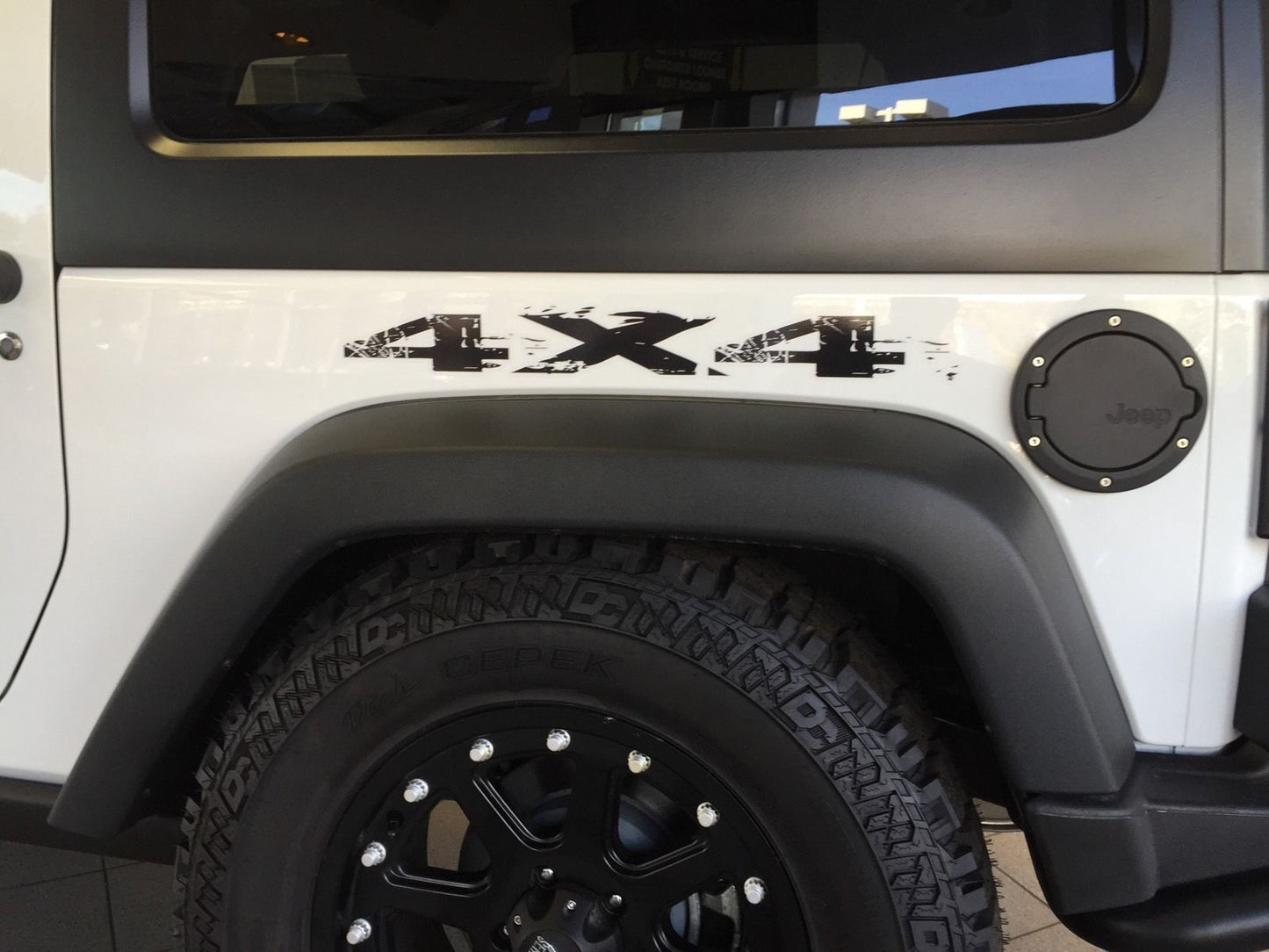 4x4 Off Road SPLASH Decal Stickers (x2)