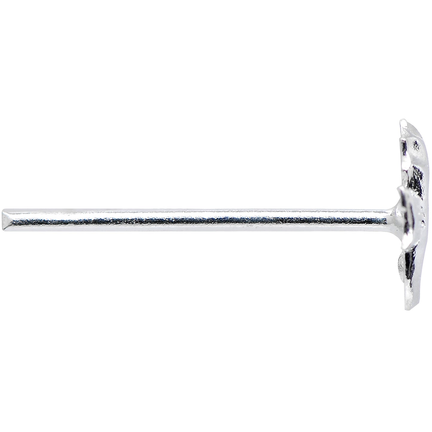 925 Sterling Silver 22G Tropical Seahorse Bendable Nose Bone