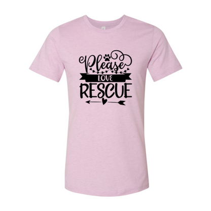 Please Love Rescue T-Shirt