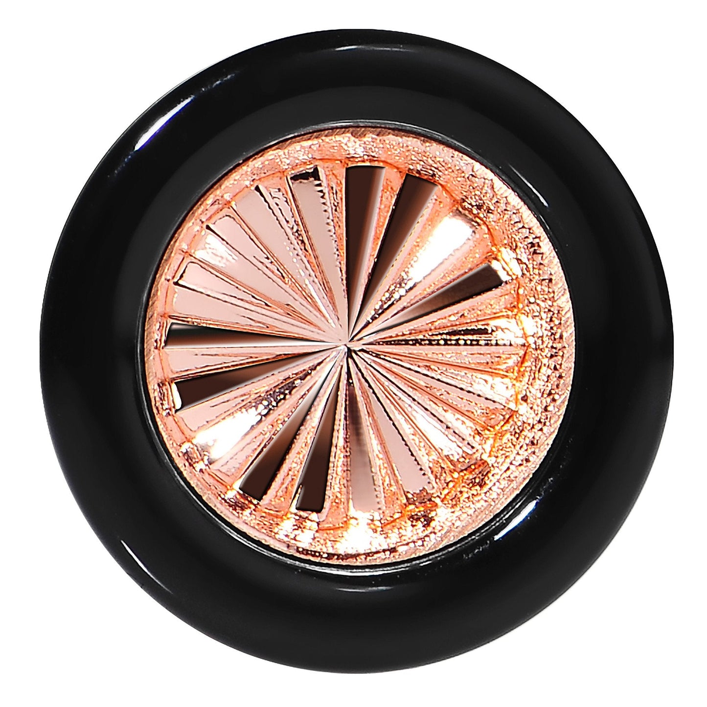 Black Acrylic Pink Flashy Tire Rim Saddle Plug 2G to 20mm