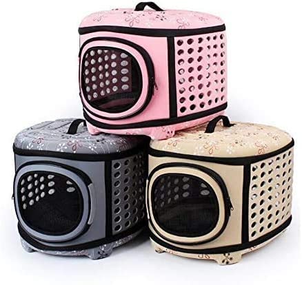 Foldable Pet Dog Cat Puppy Handbag Carrier Cage - Jaico Online Shop