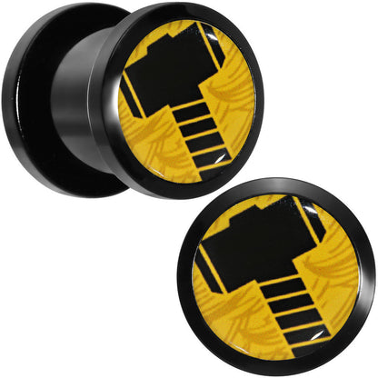 00G Licensed Hammer of Thor Acrylic Screw Fit Plugs Set