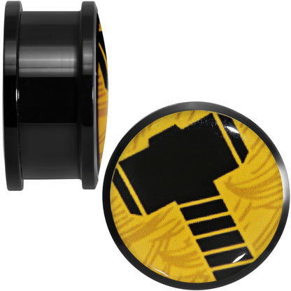 7/8 Licensed Hammer of Thor Acrylic Screw Fit Plugs Set