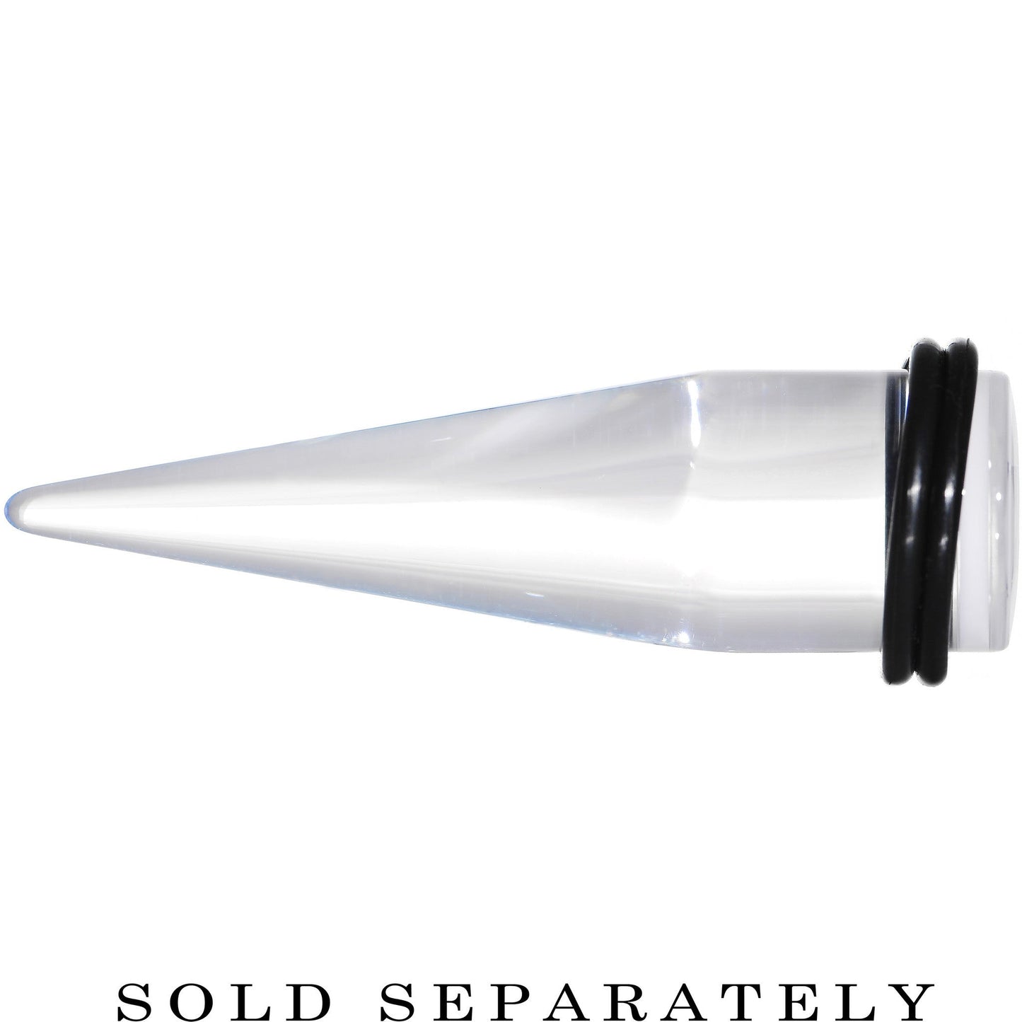 9/16 Clear White Acrylic Wish on a Star Taper