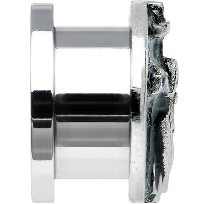 1/2 Stainless Steel Jesus on the Cross Screw Fit Plug