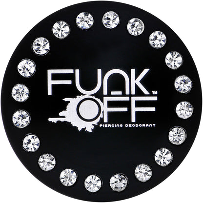 Clear Gem Black Funk-Off Piercing Deodorant