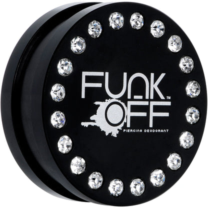 Clear Gem Black Funk-Off Piercing Deodorant