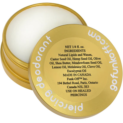 Clear Gem Yellow Funk-Off Piercing Deodorant