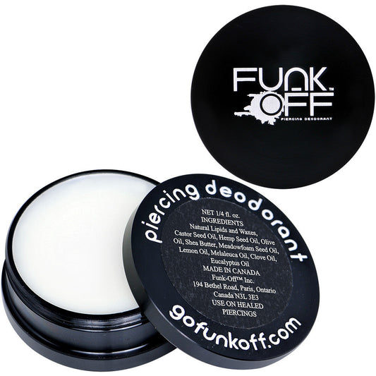 Black Funk-Off Piercing Deodorant