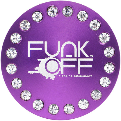Clear Gem Purple Funk-Off Piercing Deodorant