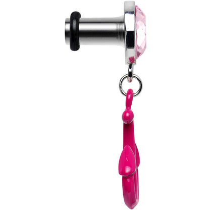 4G Pink Dangling Anchor Steel Plug