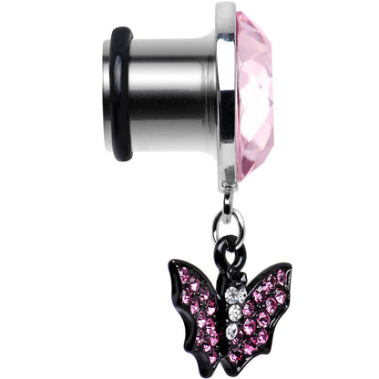 00G Pink Gem Night Belongs to the Bat Steel Plug