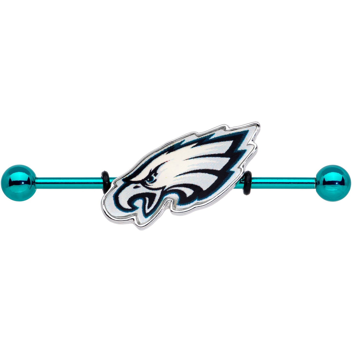 Officially Licensed NFL Philadelphia Eagles Industrial Barbell