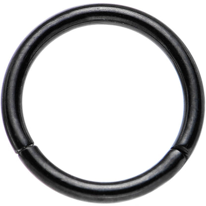 16G 5/16 Black PVD Hinged Segment Ring