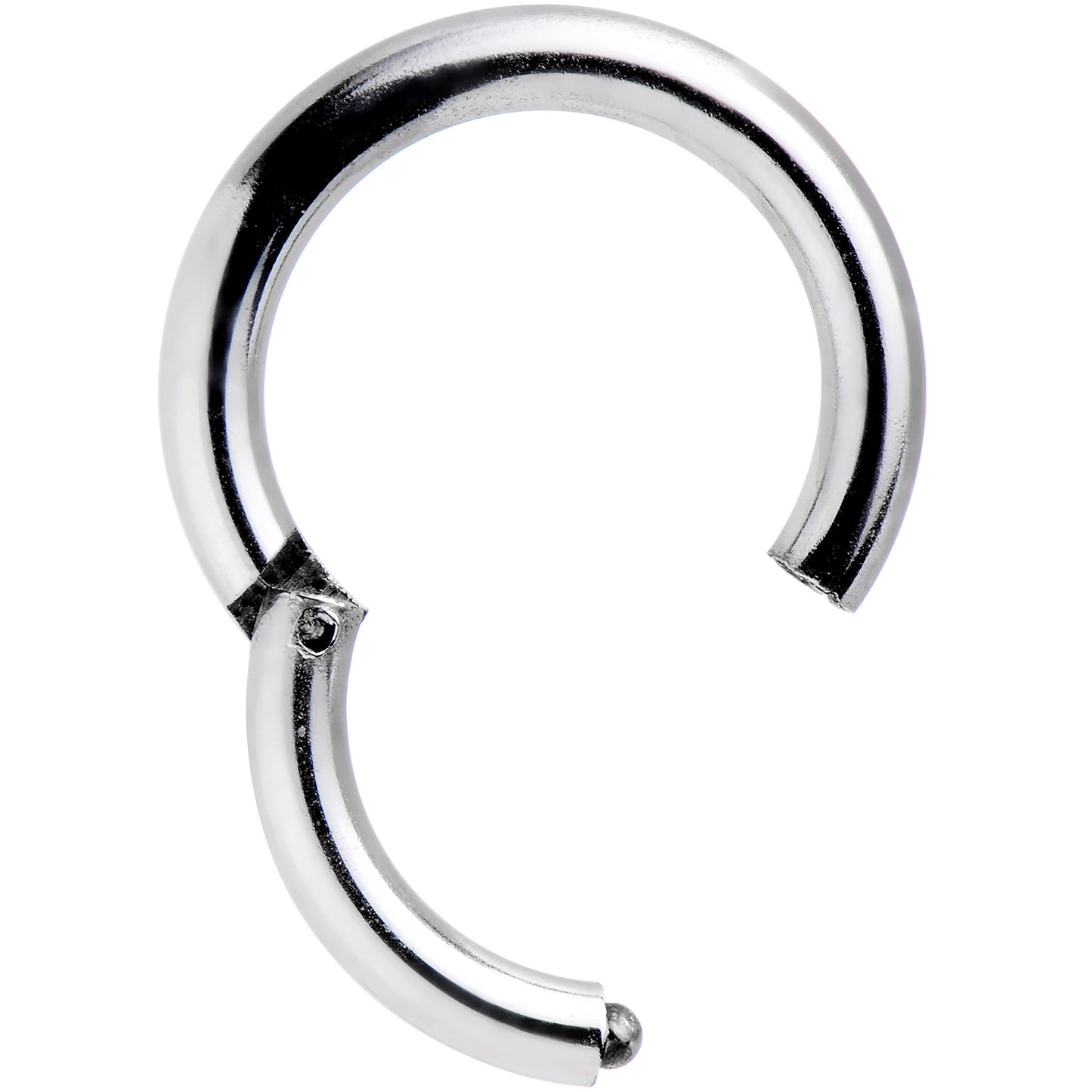 14G 5/16 Stainless Steel Hinged Segment Ring
