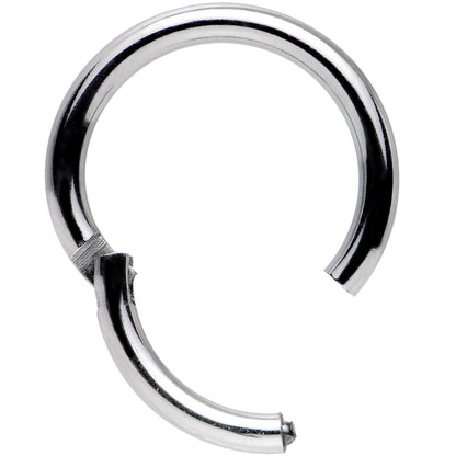 14G 3/8 Stainless Steel Hinged Segment Ring