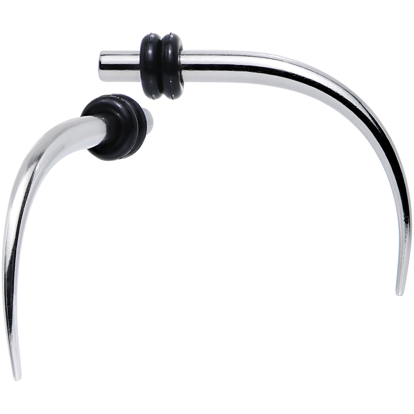 10G Stainless Steel Claw of Keres Curved Taper Set