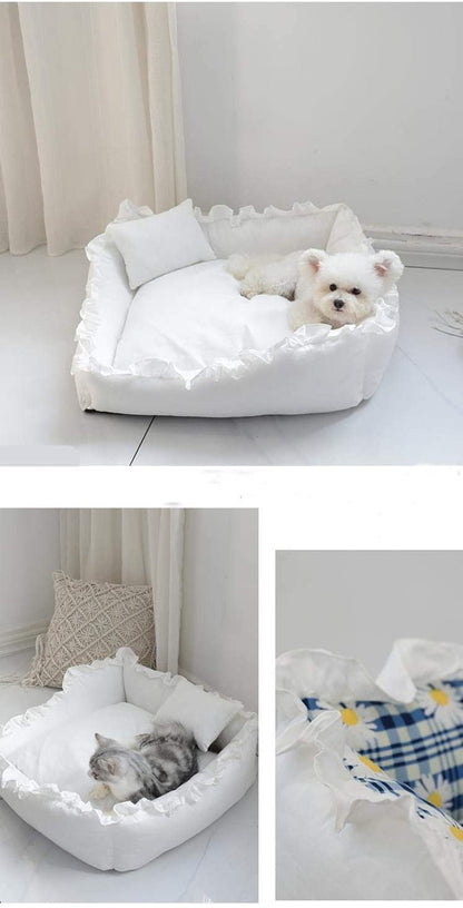 Princess Dog Bed Sofa Pet for Small Dogs Cat - Jaico Online Shop