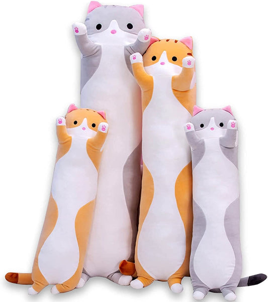 Plush Long Cat Body Pillow