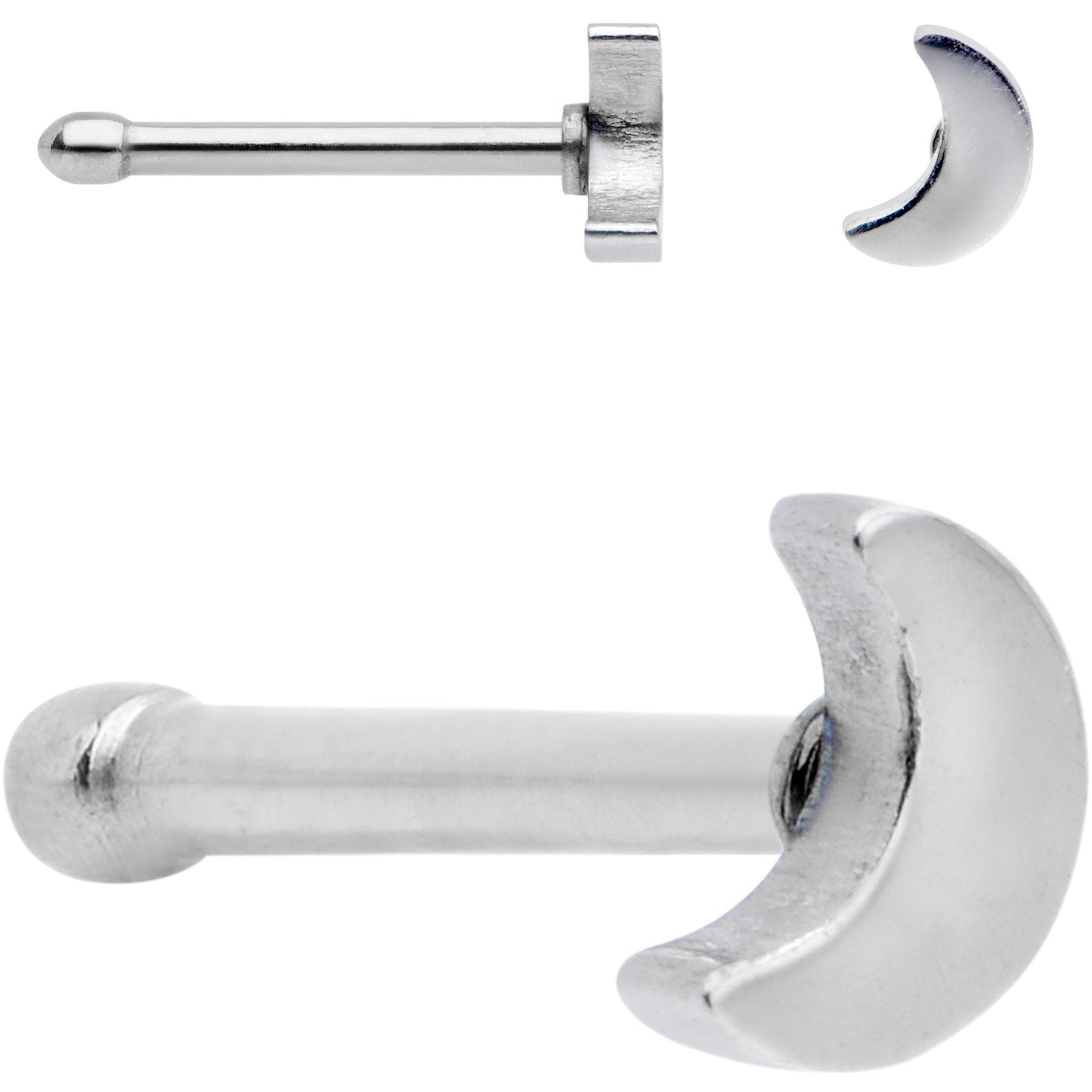 1/4 Clear Gem Cosmic Universe Nose Bone 6 Pack Set